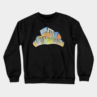 Modern city Crewneck Sweatshirt